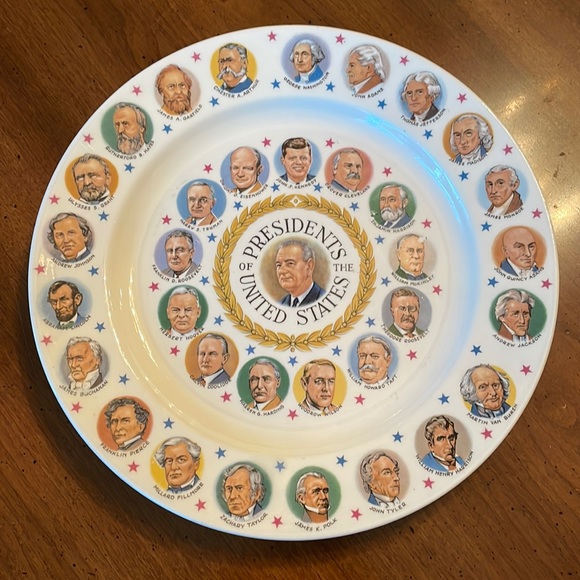 Vintage Other - VINTAGE Presidents of The United States plate